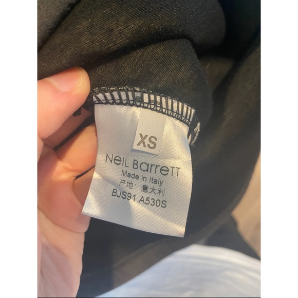Neil Barrett Neoprene T-shirt - Picture 5 of 5